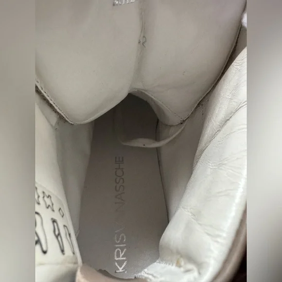 Kris Van Assche grey High-Top Sneakers